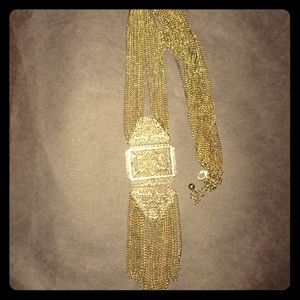 Forever 21 long pendant chain necklace