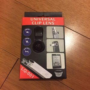 Universal clip lens