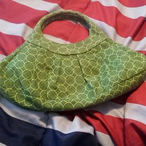 Small green purse