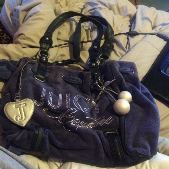 Juicy Couture Blue cherry handbag