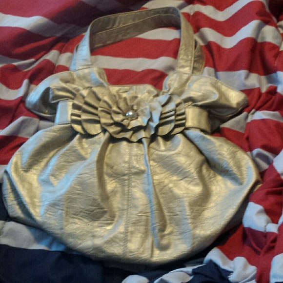 Silver purse