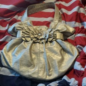 Silver purse