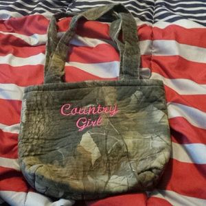 Handmade camo purse