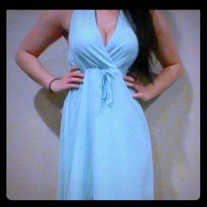 Blue summer dress