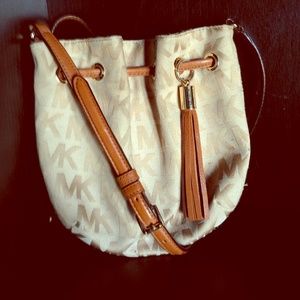 Gently used Michael Kors cross body handbag