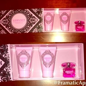 Mini versace bright crystal set