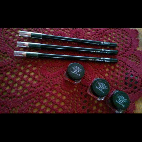 New 3 lips gloss and 3 lips pencil