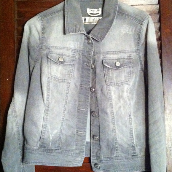 Grey Jean Jacket