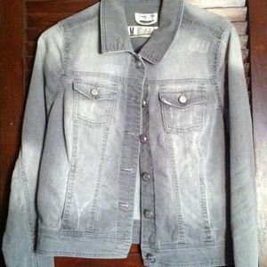 Grey Jean Jacket