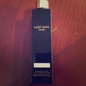 Lady gaga black fluid 6.7 oz lotion