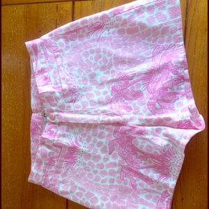 Lilly Pulitzer Vintage size 2 shorts. White label.