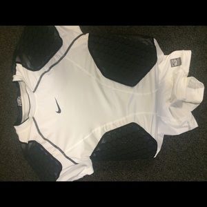 Nike padded football compression shirt