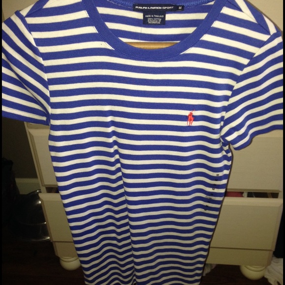 Striped Ralph Lauren Polo