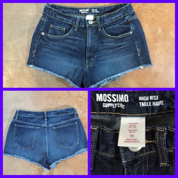 ❤️SOLD❤️ Size 11 denim cut off shorts