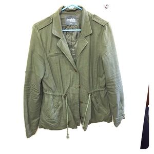 Olive Green Jacket from Charlotte Russe