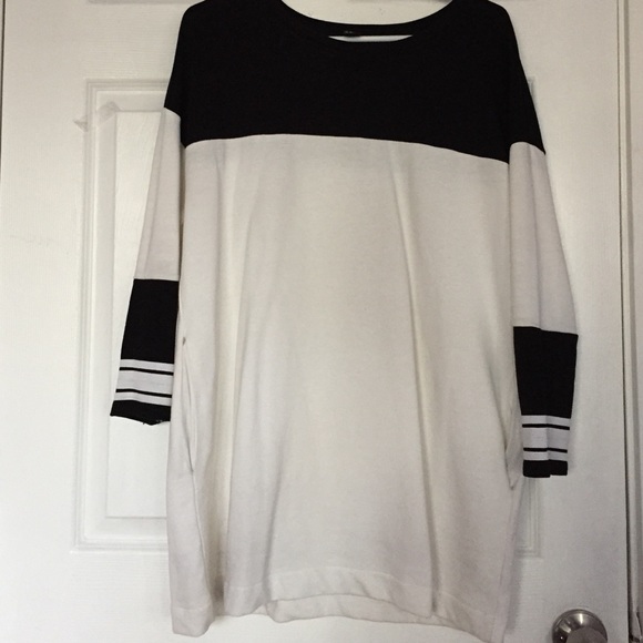 Oversized blocked shirt