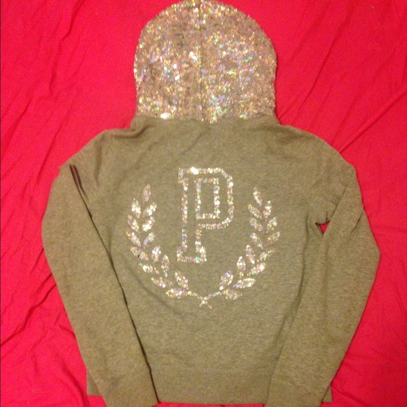 🚫SOLD🚫 Victoria's Secret bling hoodie
