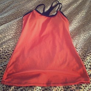 Fabletics built in bra tank NWOT