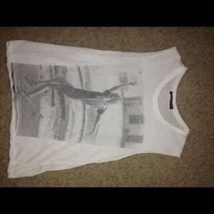 Fitted muscle tank