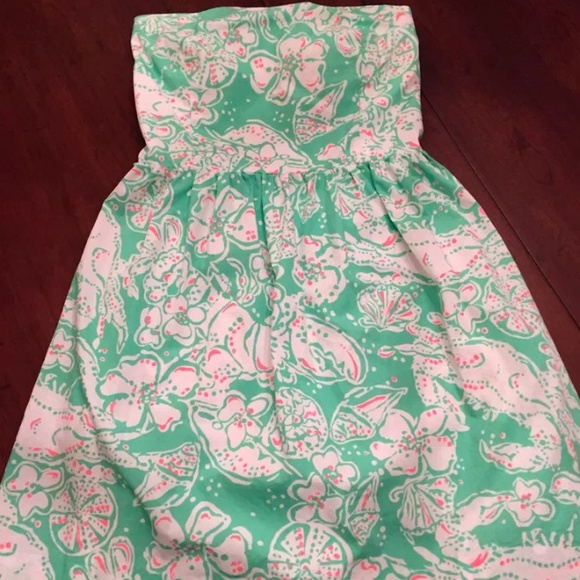 EEEUC Glenda Beach Bash strapless dress