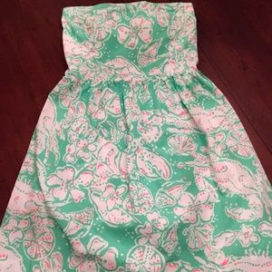 EEEUC Glenda Beach Bash strapless dress