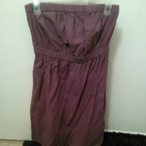 Purple starpless dress