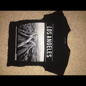 Fitted crop top