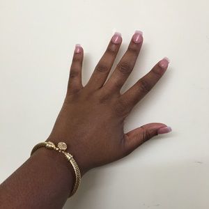J.Crew gold twist bracelet