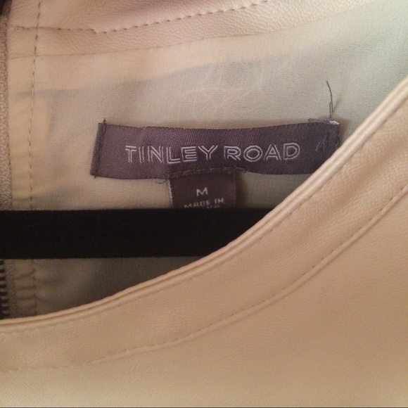 Tinley Road Tops - Tinley Road vegan leather tee Tinley Road Tops - Tinley Road vegan leather tee