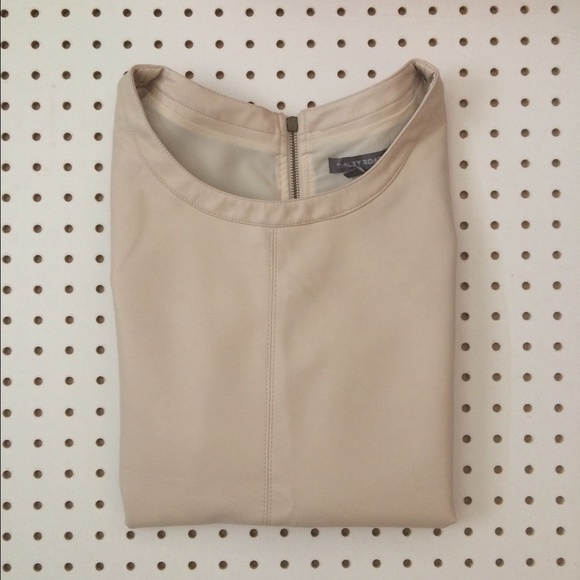Tinley Road Tops - Tinley Road vegan leather tee Tinley Road Tops - Tinley Road vegan leather tee
