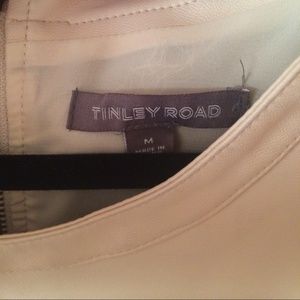 Tinley Road Tops - Tinley Road vegan leather tee Tinley Road Tops - Tinley Road vegan leather tee