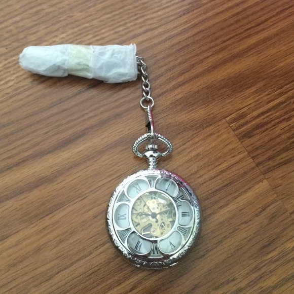 *NEW Roman Numeral Pocket Watch