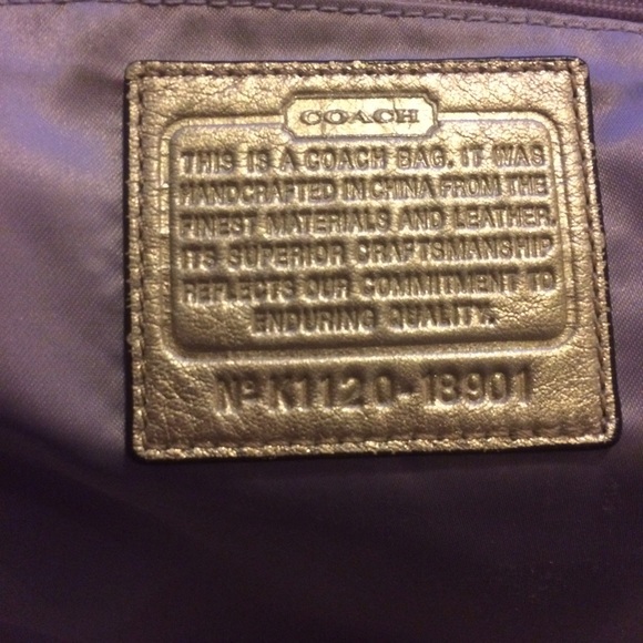 Authentic Coach Purse - Picture 2 of 4
