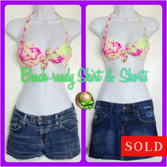 Forever 21 Denim - ??LaSt CaLL??Beach-Ready Shorts & Skirt