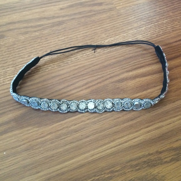 *NEW Silver Sequin Headband