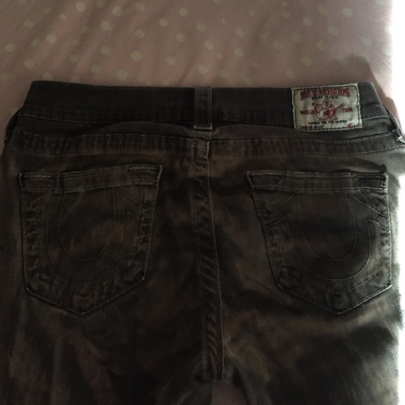 army green and brown pants - Picture 3 of 3