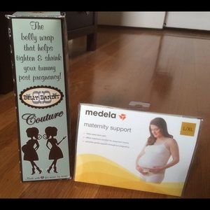 Postpartum belly wraps