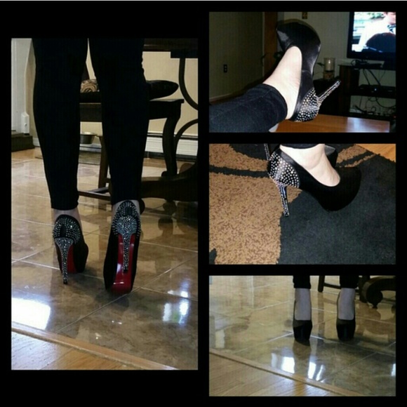 Red bottom heels size 10