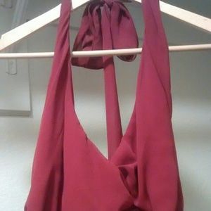 Burgndy/maroon fancy dress