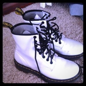 White doc martens