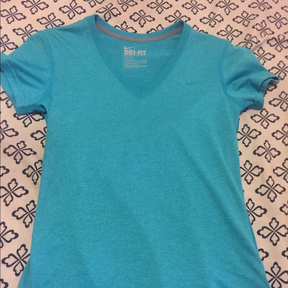 Blue nike shirt