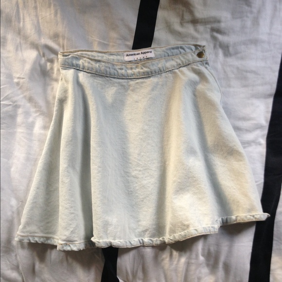 American Apparel Jean Skirt