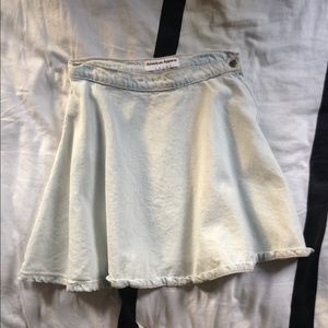 American Apparel Jean Skirt