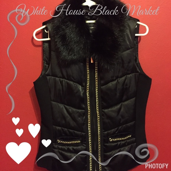 White House Black Market Vest 💕final price drop💕