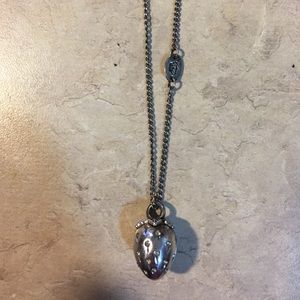 Juicy Couture Sterling Silver Strawberry Necklace