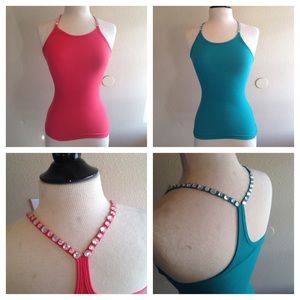 💎💎Tanks with rhinestones 💎💎