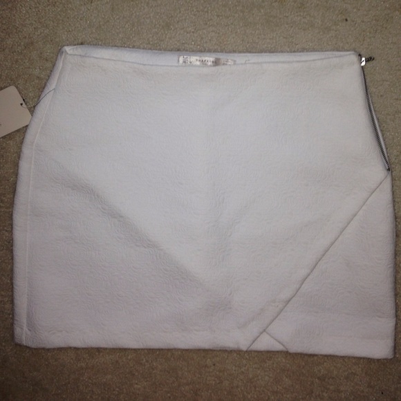 White Envelope Skirt