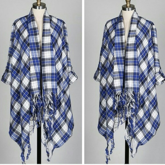 Plaid Cardigan