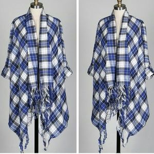 Plaid Cardigan