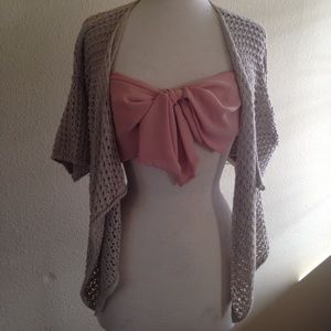Bow bandeau top